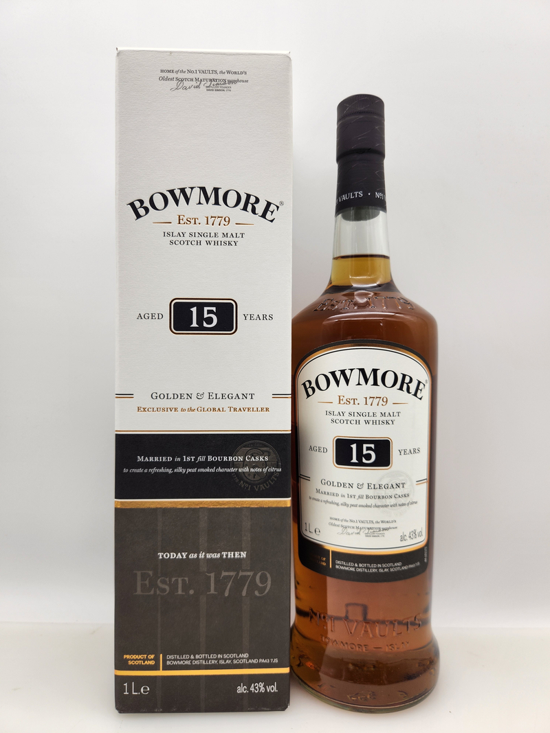 Bowmore 15 yo 1L
