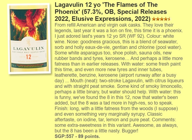 Lagavulin 12 yo 2022 Special Releases 57.3%