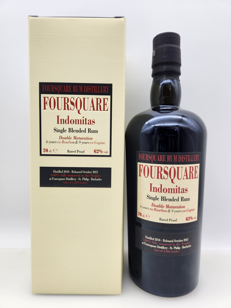 Foursquare Rum Indomitas 15 yo 2010-2025 62%