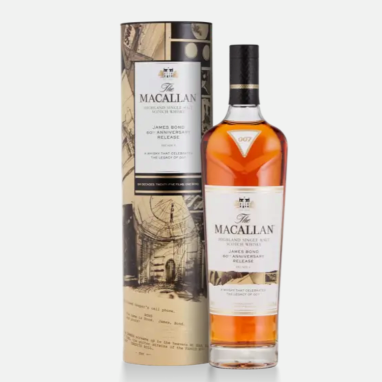 The Macallan James Bond 60th Anniversary Release Decade V (ABV43.7)(1BT70)