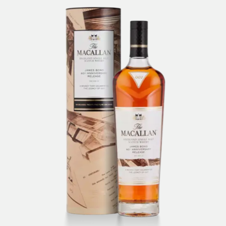 The Macallan James Bond 60th Anniversary Release Decade IV (ABV43.7)(1BT70)