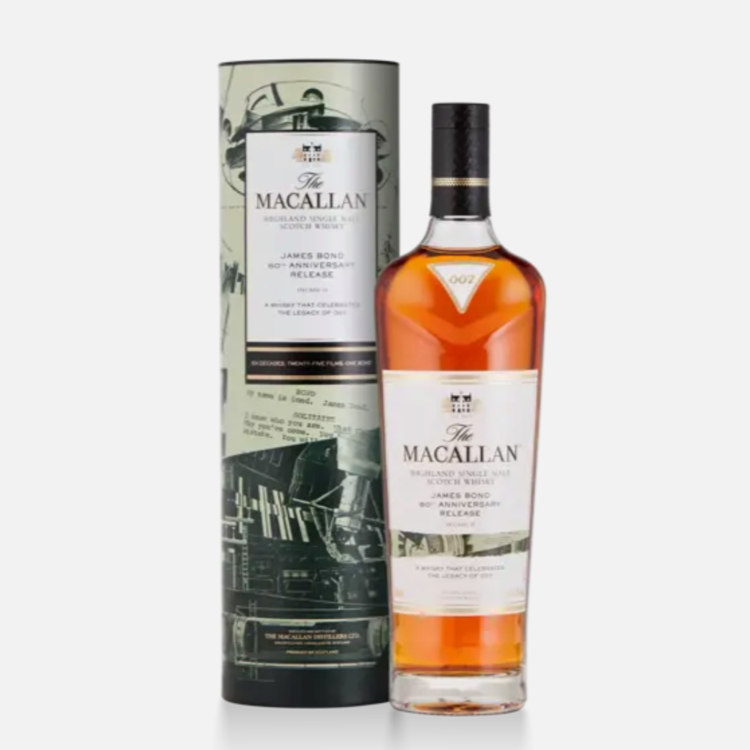 The Macallan James Bond 60th Anniversary Release Decade II (ABV43.7)(1BT70)