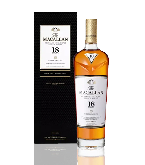 The Macallan Sherry Oak 18 Years Old 2024 Release