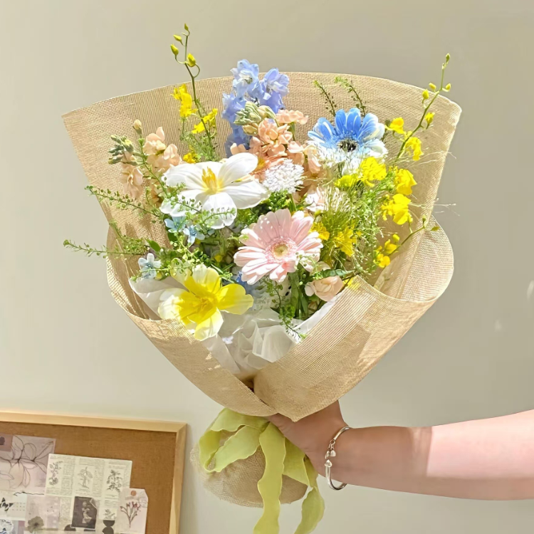 【閨中密語】混搭韓式花束送閨蜜朋友（廣州鮮花）
