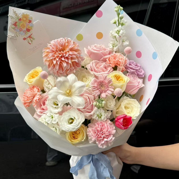 【遇見】多巴胺混搭系列鮮花（廣州鮮花）