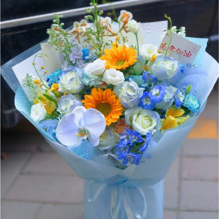 【皆如所願】小香風風格畢業鮮花送老師送朋友（廣州鮮花）