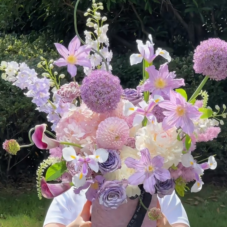【心動信號】小眾高級混搭花束祝福花束告白花束約會花束情人節花束