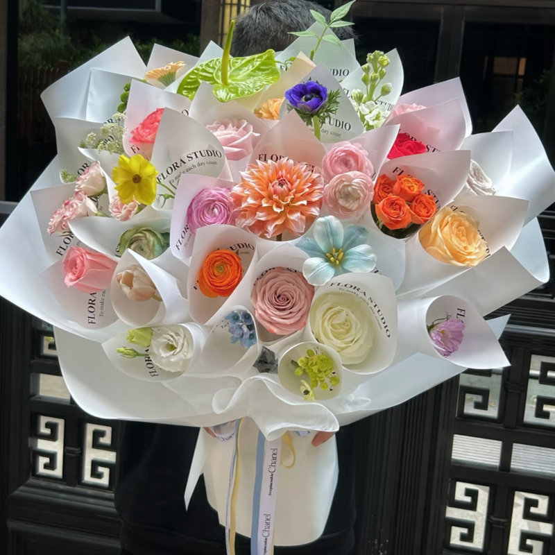 18種當季鮮花花束(fl00006-049)