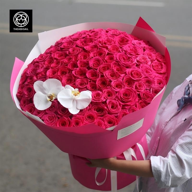 99枝佛洛依德玫瑰花束(fl00007-061)