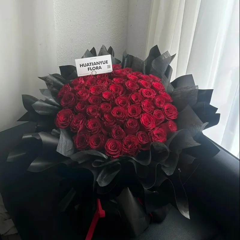 52枝紅色玫瑰花束(fl00018-023)