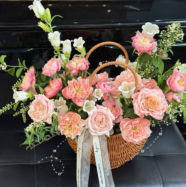 美琴玫瑰花籃fl00010-016)