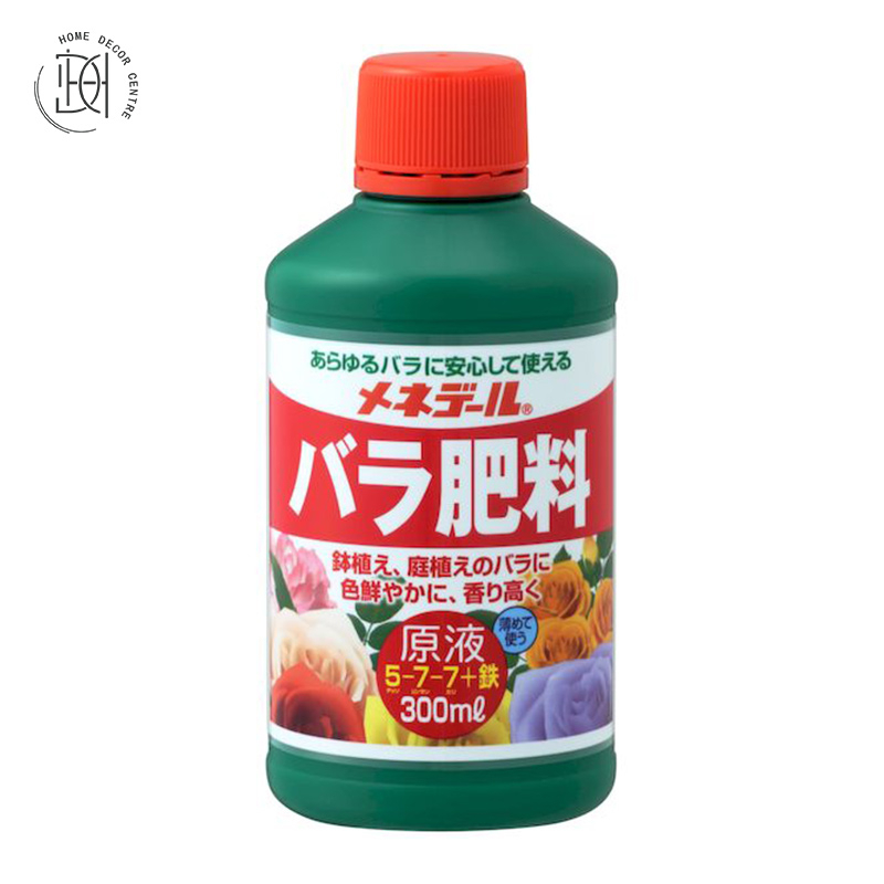 (日本)美能露-Menedael 玫瑰濃縮肥料 300ml