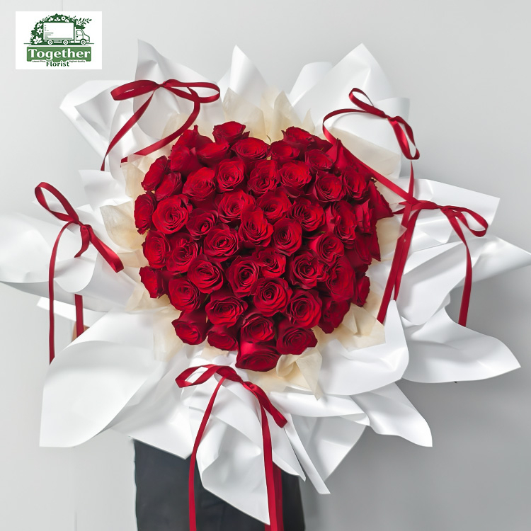 52 Red roses Bouquet fl0000-XH0105