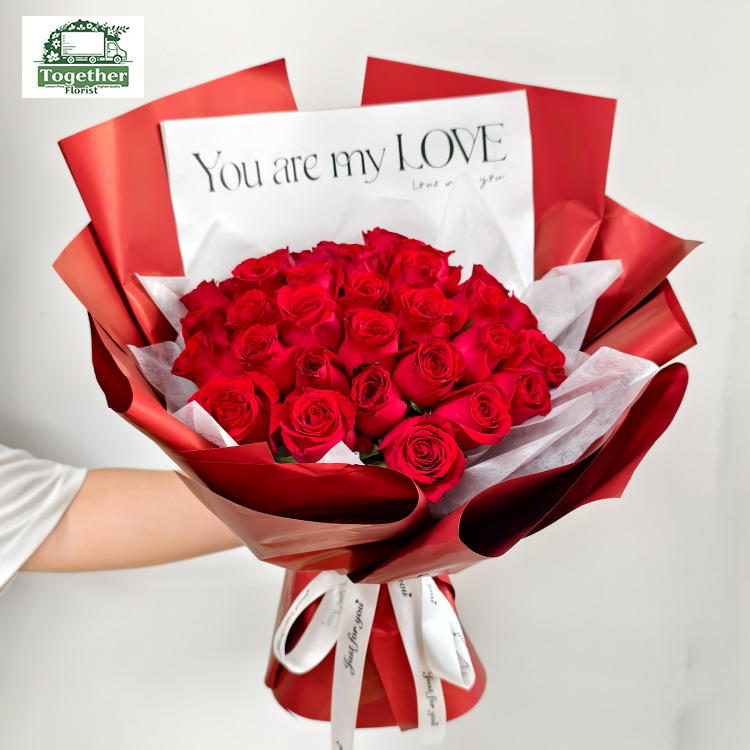 33 Red roses Bouquet fl0000-XH0101