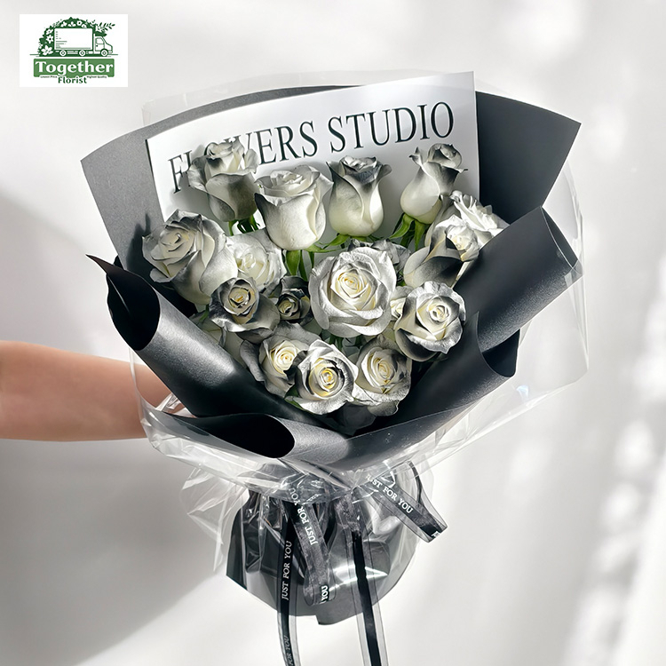 玫瑰（噴色）花束 fl0000-XH0114