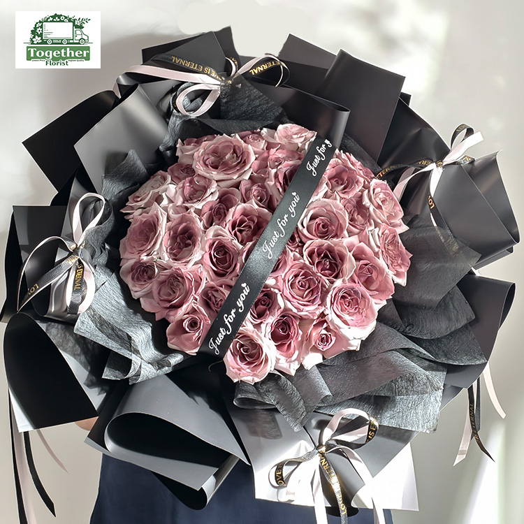 33枝乌梅子玫瑰（喷色）fl0000-XH0143