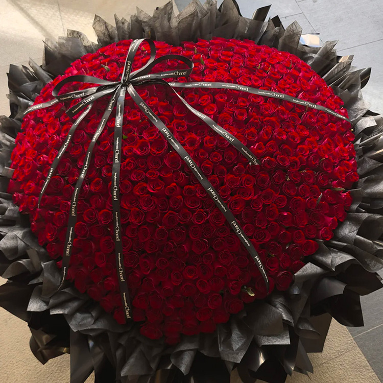 520枝紅色玫瑰花束fl00026-0197