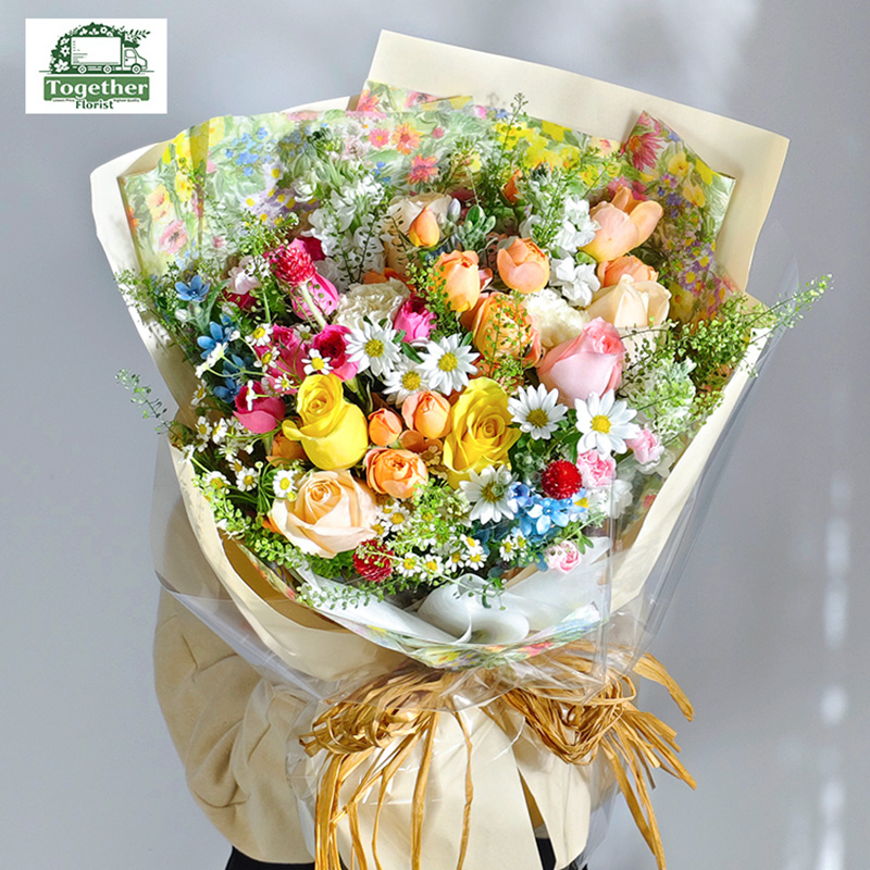 玫瑰混搭花束 fl0000-XH0184