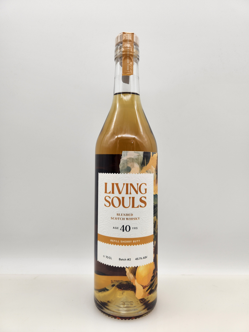 Blended Scotch 40 yo Refill Sherry Butt Living Soul Batch 2 45.1%