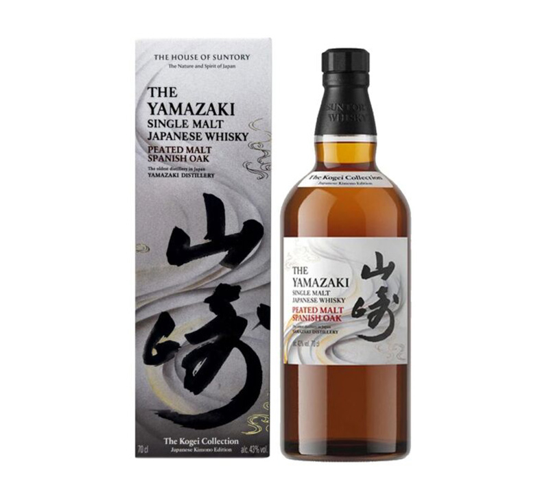 The Yamazaki The Kogei Collection Peated Malt Spanish Oak