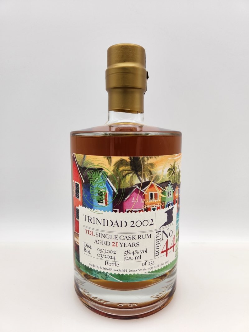(Black Friday優惠)  TDL Rum 21 yo 2002-2024 Rumclub Edition No. 44 58.4%