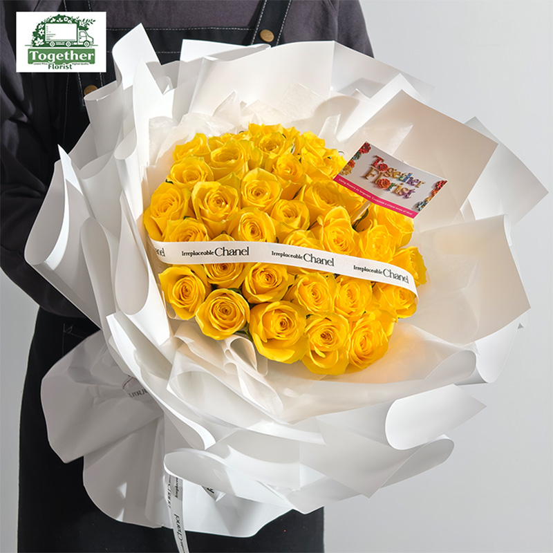 33黃色玫瑰花束fl0000-XH0236