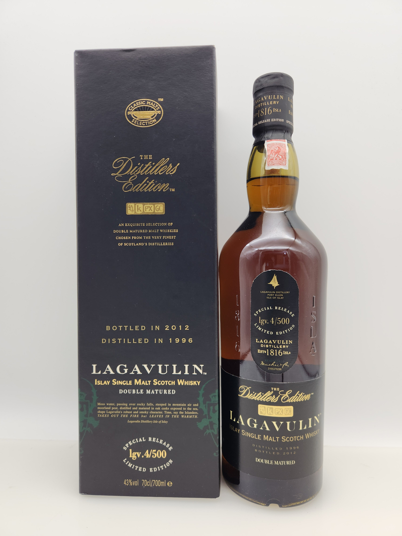 Lagavulin 1996-2012 Distillers Edition lgv. 4 500