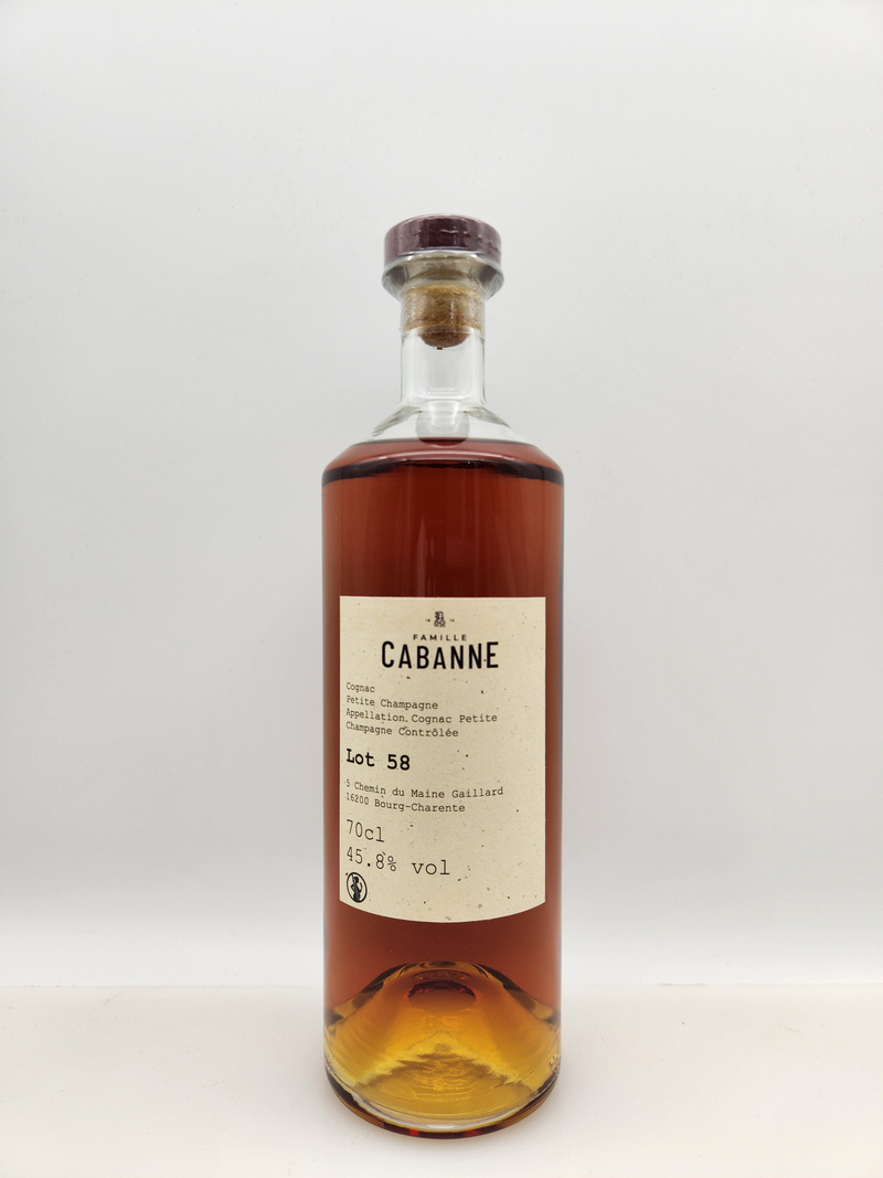 Famille Cabanne Lot 58 Petite Champagne Cognac 67 yo 1958-2025 45.8%