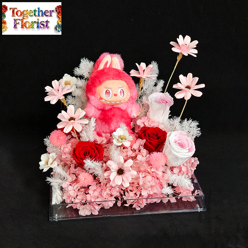 Labubu愛-永生花禮盒 fl0000-YSH001