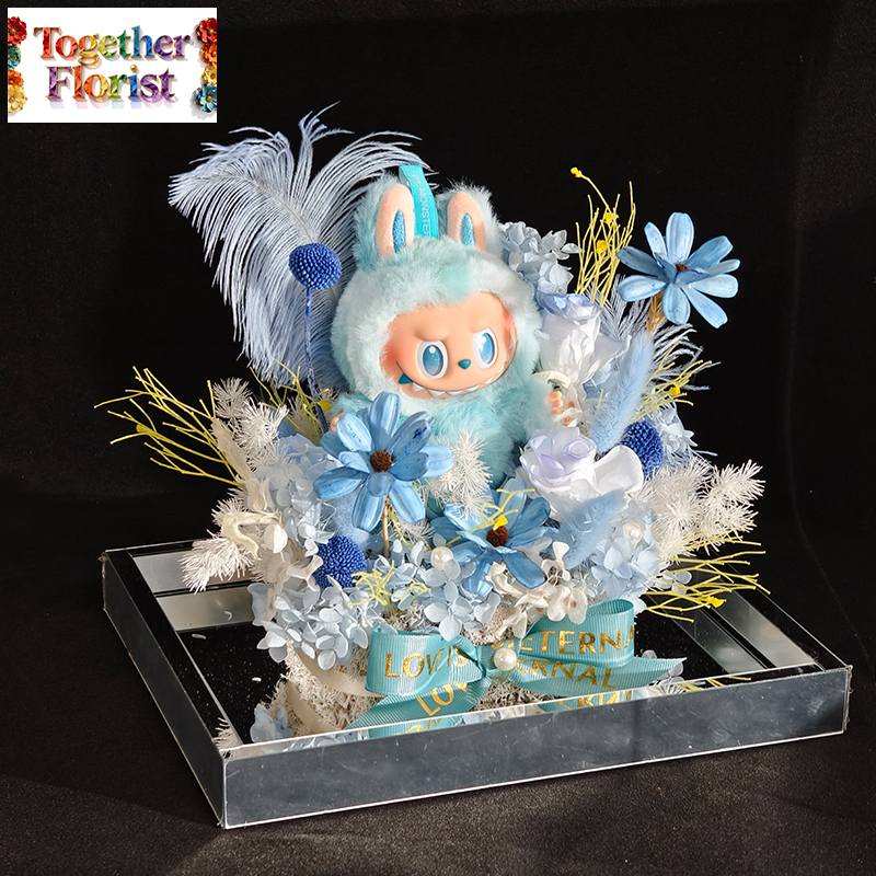 Labubu希望-永生花禮盒 fl0000-YSH002