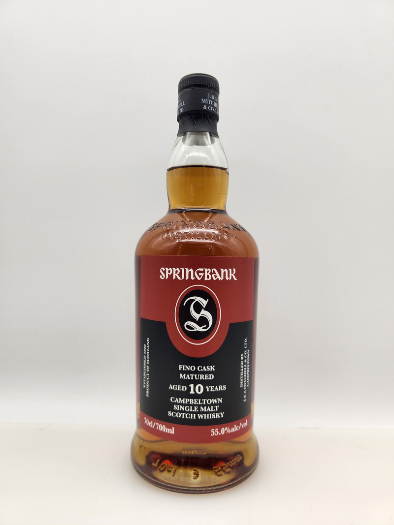 Springbank 10 yo 2015-2025 Sherry Wood Fino 55%