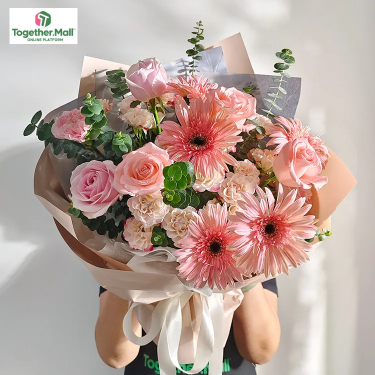 現貨-非洲菊混搭玫瑰花束 fl0000-XH0068-260521